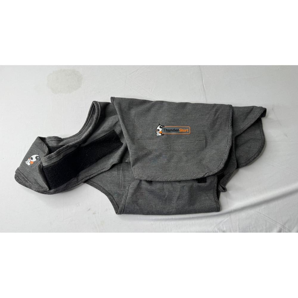 ThunderShirt Dog Anxiety Jacket Heather Gray Size L Calming Vest Wrap
